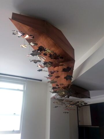 Empire Leaves Chandelier