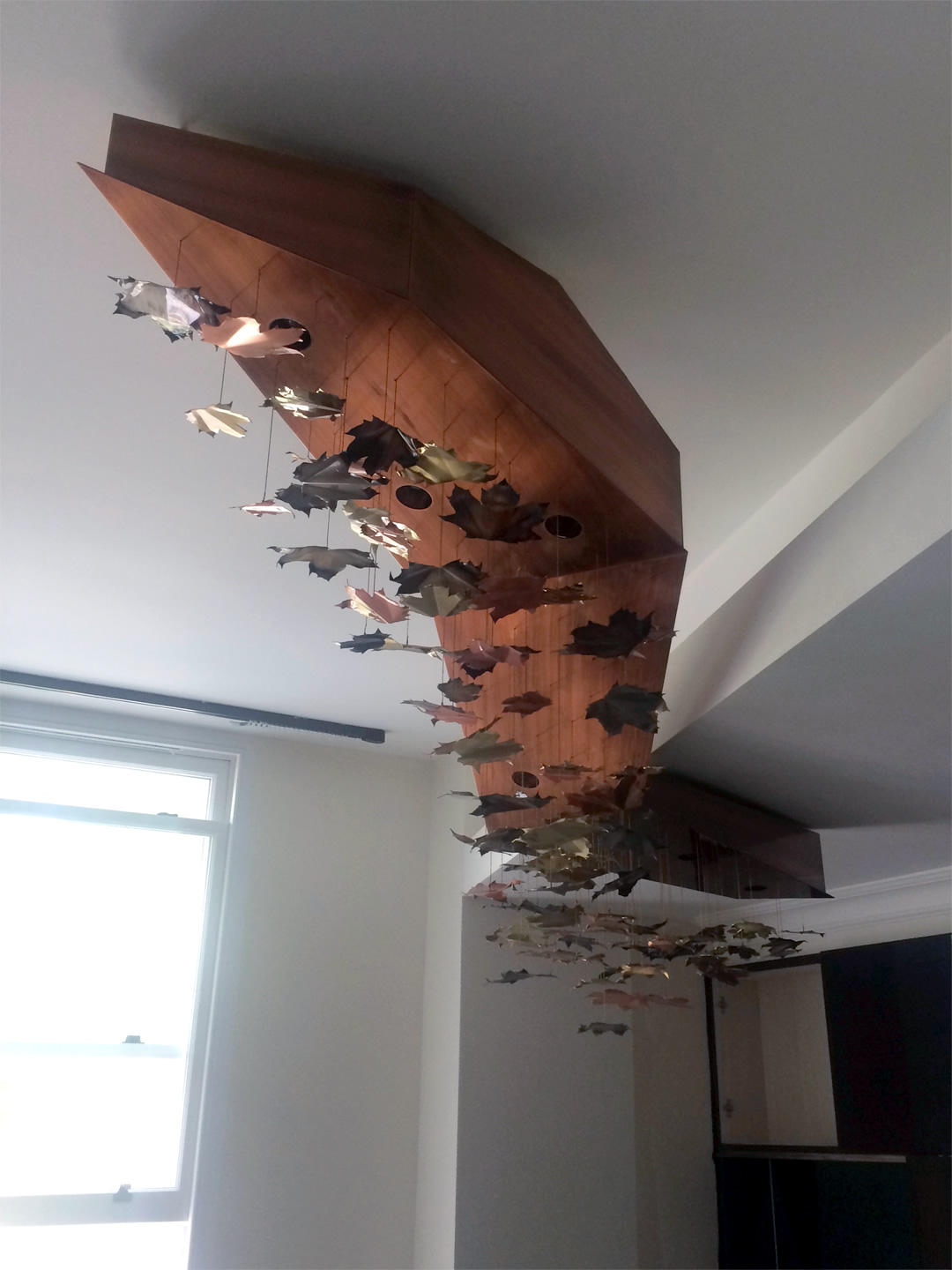 Empire Leaves Chandelier