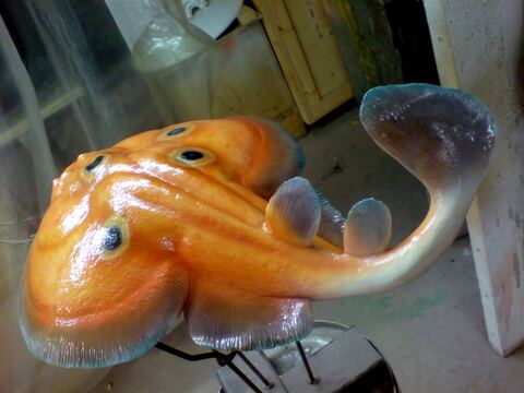 Torpedo Fish (Fibreglass Casting)